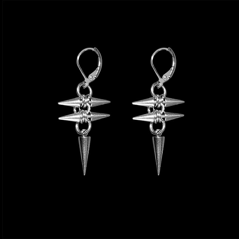 ESSENTIALS SPIKED EARRINGS